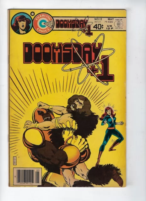 Doomsday +1 # 12 John Byrne art Charlton Comics May 1979 VG+