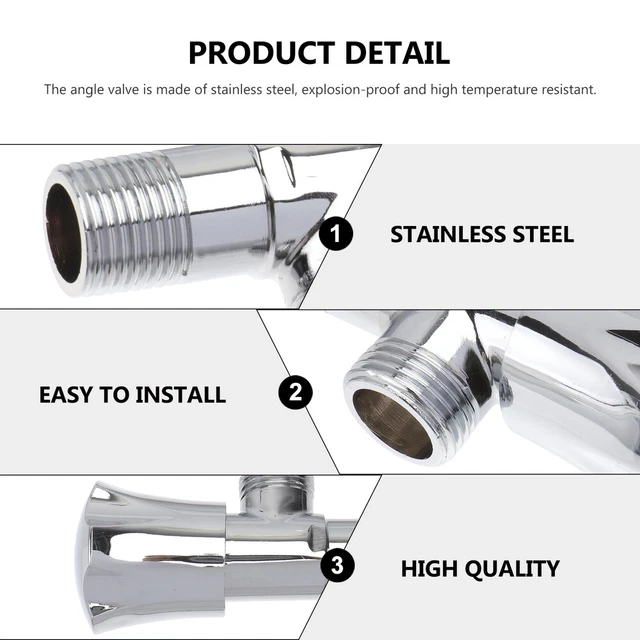 COPPER ANGLE STOP Water Shut Off for Bathroom Toilet Kitchen Sink £9.32 PicClick UK