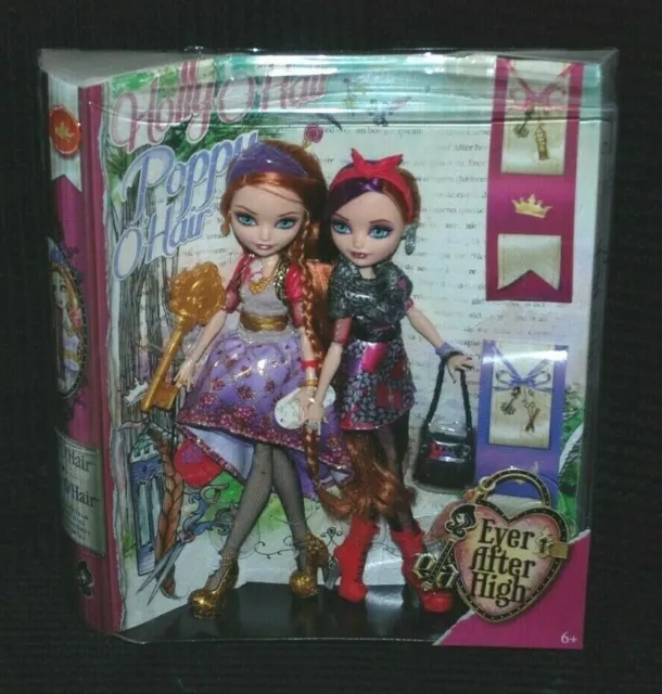 EVER AFTER HIGH Holly & Poppy O'Hair 2 Doll Sister Pack NIB - Box Not In  English £ - PicClick UK