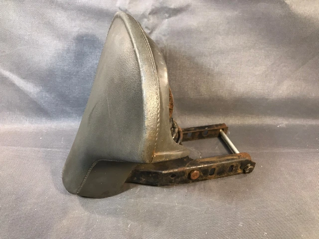 Ancienne Selle Pryma 517 Spéciale - Cuir Patiné, Superbe Look Vintage