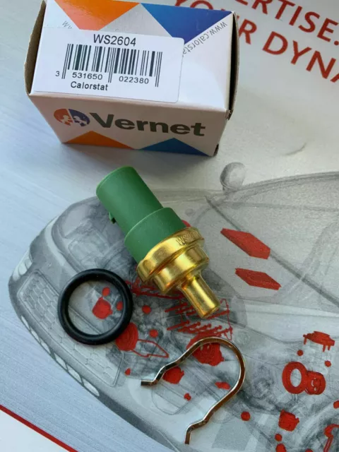 VERNET WS2604 Sensor de temperatura del refrigerante para VAG 078919501C,...