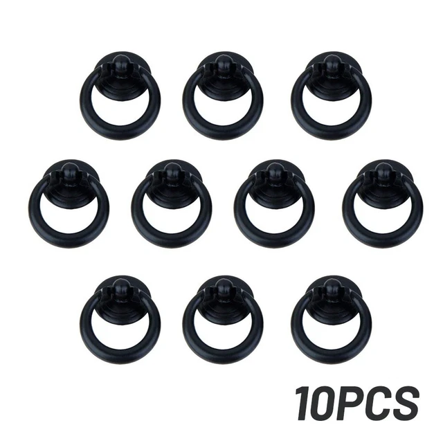 Lot de 10 boutons de traction tiroir de porte en alliage de zinc et armoire
