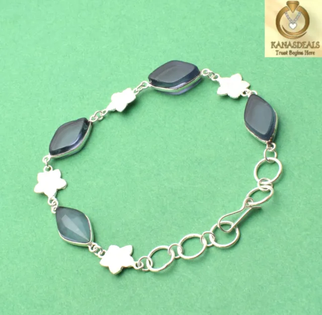 10.0 GM Blue Onyx Marvelous Discount Price Plated Jewellery Sale @1.49-39293