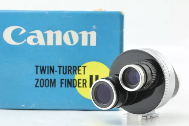 [N MINT Box] Canon Rangefinder Twin Turret Universal View Zoom Finder from JAPAN