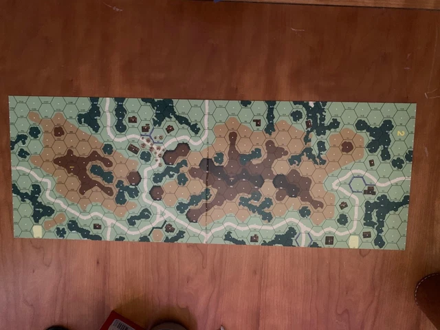 Map Type:board AVALON HILL SQUAD Leader Map Board No 2 ASL MMP Thin mapboard Version £ ...