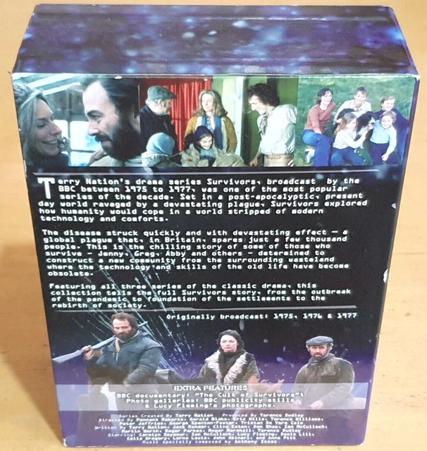 SURVIVORS COMPLETE SERIES 13 DVD Box Set PAL BBC Terry Nation EUR 29