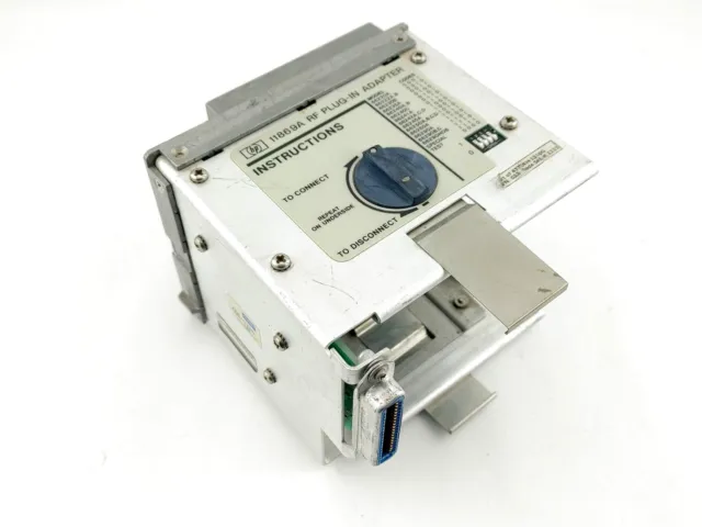 Hewlett Packard HP Agilent 11869A RF Plug-In Adapter Shell Testing Equipment