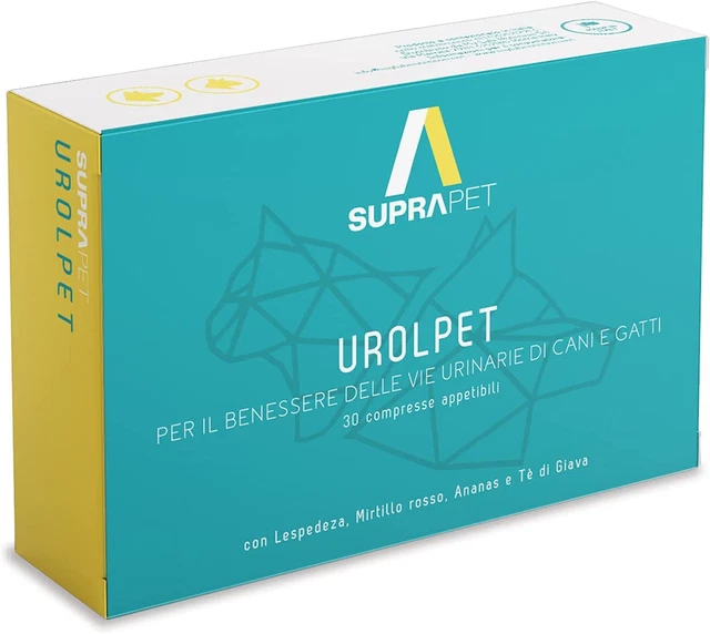 Urolpet Cani E Gatti Benessere Delle Vie Urinarie 30 Compresse Da 1000Mg - Mangi