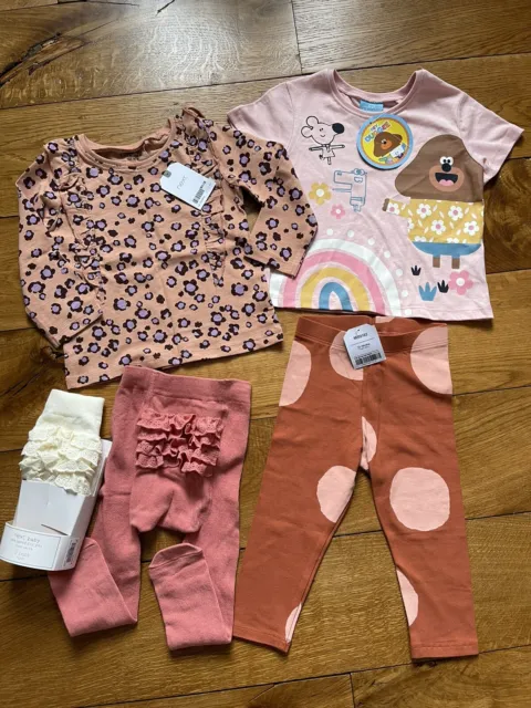 Next Girls Brand New With Tags Clothes Tops Leggings Age 12-18 Months