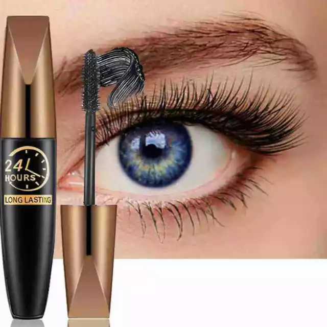 4D Silk Fibre Mascara Eyelash Waterproof Extension Volume H Z0Q Lasting R0E0