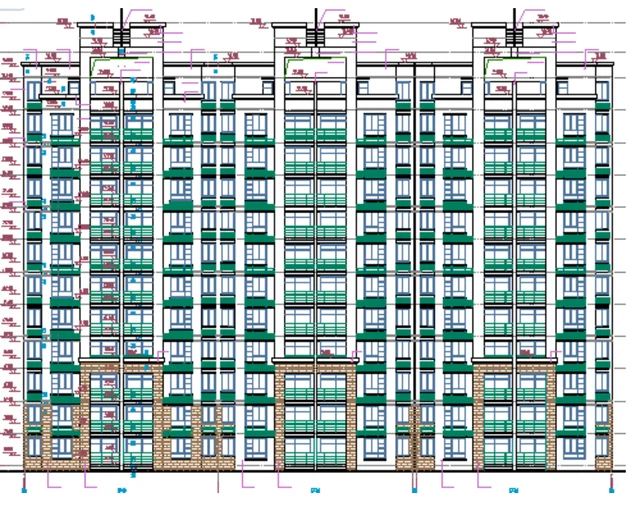 PREMIUM HIGH-RISE BUILDING Plans - Construction Drawings [DWG] $95.69 ...