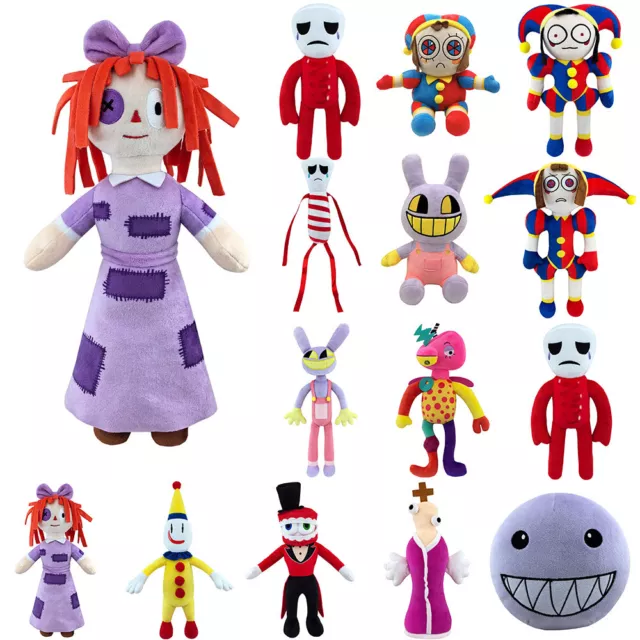 Amazing Digital Circus Pomni Jax Zooble Ragatha Caine Stuffed Plush Toy Kid  Gift