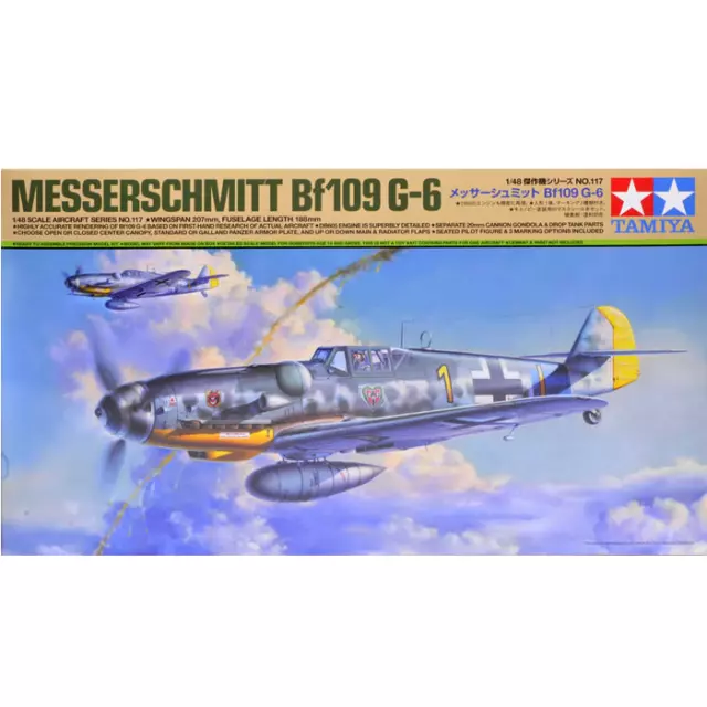 Tamiya 61117 Messerschmitt Bf109 G-6 1/48