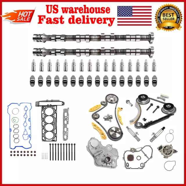 Camshaft lifters Timing Chain Kit For 2008-2015 Chevrolet Equinox Buick GM 2.4L