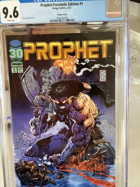 Prophet #1 9.6 Cgc Facsimile Cover B Capullo Image 2022 4