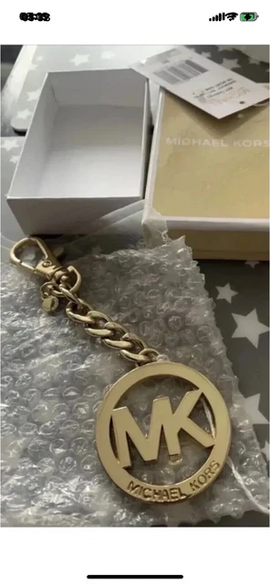 Michael kors gold keychain sale