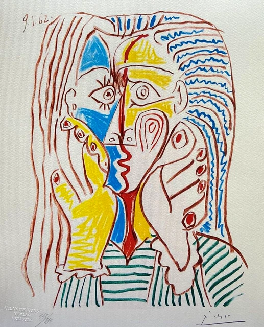 Pablo Picasso - Jacqueline with a Straw Hat - The Metropolitan Museum of Art