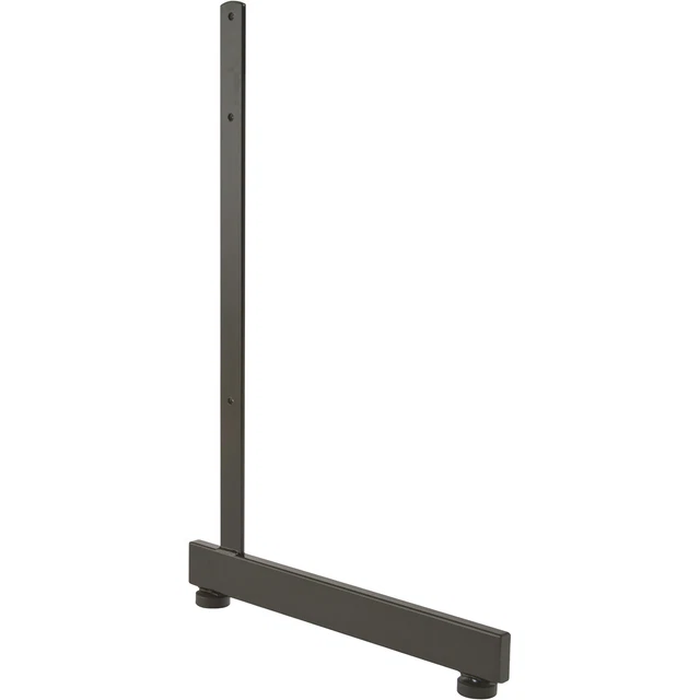 Econoco L-Shaped Leg for Gridwall 12-Pk- Black 12 3/4inLx19 1/2inH