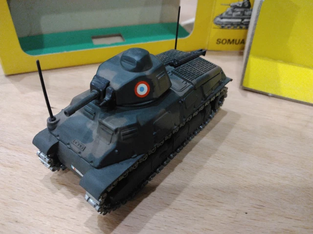 Char S35 SOMUA 18eme Regiment de Dragons, 1ere DLM France-1940