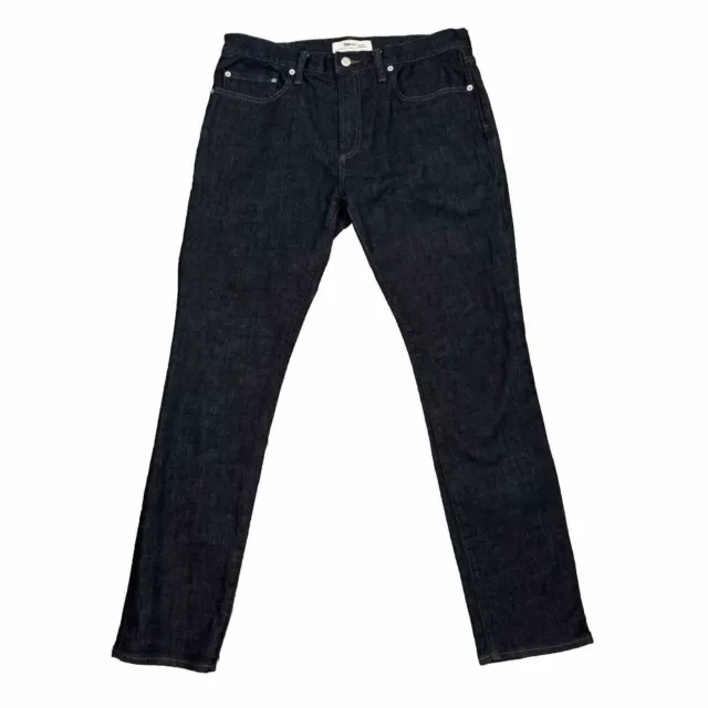 Jeans skinny da uomo Gap 1969 W32 L30 blu scuro resina denim cotone