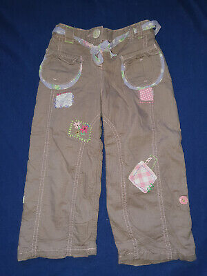 NEXT pantaloni/pantaloncini estivi marrone chiaro ragazza - 2-3 anni - In perfette condizioni