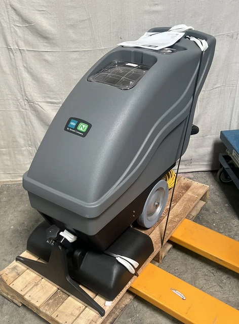 TENNANT 9007486 Walk Behind Carpet Extractor 20" Cleaning Path 115V 10 gal Solut