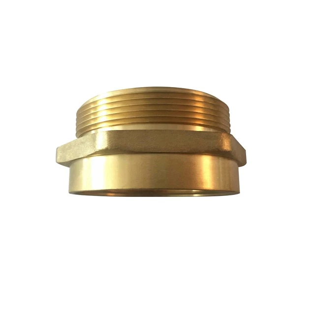 1 1/2" Femal NH/NST to 2 1/2" Male NH/NST Brass Fire Hydrant Adapter