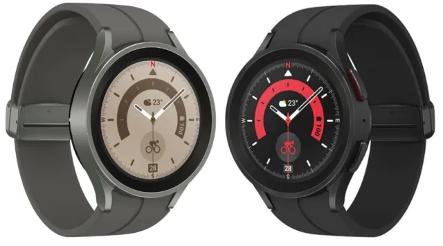 Samsung Galaxy Watch5 Pro SM-R920 45mm Titanium Case GPS + WiFi - Good Condition
