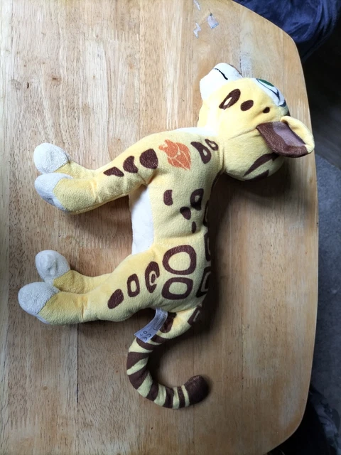 DISNEY STORE EXCLUSIVE The Lion King Lion Guard Fuli Cheetah Plush Soft ...