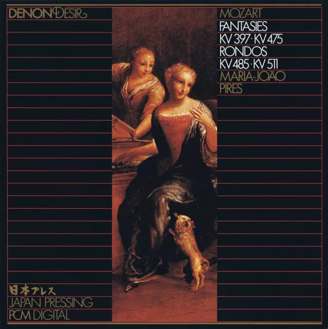 12" LP - MOZART - FANTASIES - RONDOS - DENON / JAPAN 1985 | VG++ to NM-