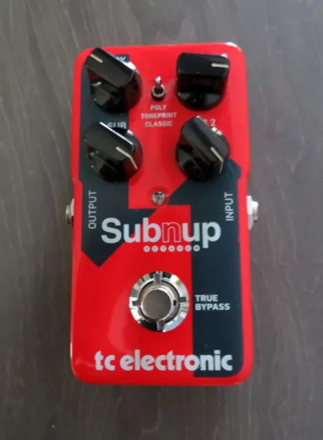 TC Electronic Sub 'N Up Sub and Octaver Guitar Effect Pedal