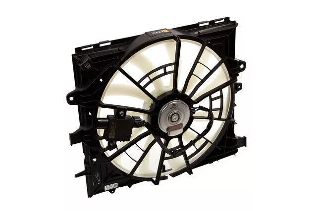 Radiator Fan For 2013-2015 Cadillac ATS 4dr Without Engine Oil Cooler Single Fan