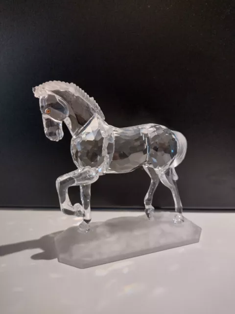 Swarovski Crystal ARABIAN STALLION HORSE.  221609