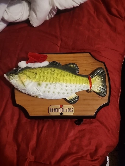 Poisson Chantant Vintage Gemmy Big Mouth Billy Bass 1999 - Pour Pièces Ou Réparation, Ne Fonctionne Plus