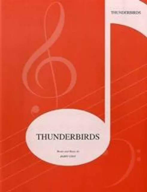 Thunderbirds Thème (Piano,Voix Et Guitare) Par Barry Gray,Neuf Livre,Libre & Fas