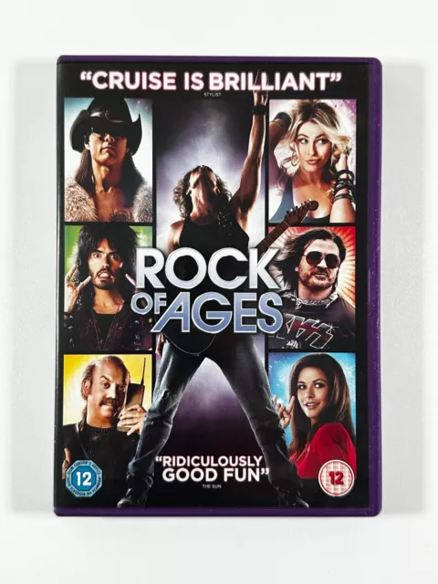 Rock of Ages DVD 2012 With Tom Cruise Complete & Working