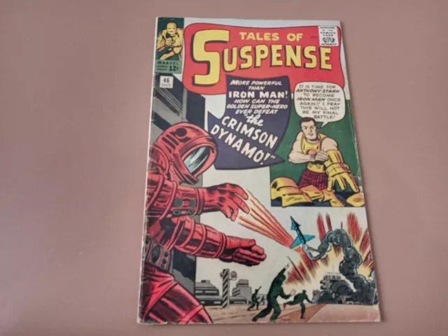 Marvel Iron Man Tales of Suspense #46 1963. 1st Crimson Dynamo  VG Condition