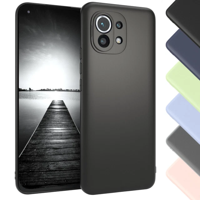 EAZY CASE Xiaomi Mi 11 5G Hülle Silikon Schutzhülle Slim Cover Tasche Schutz TPU