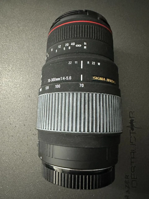 Objectif Sigma 70-300mm F/4-5.6 DG APO Macro - Monture Canon - Télézoom Avec Mode Macro 1:2 - 5
