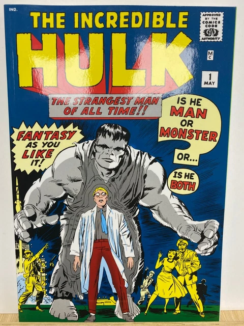 Incredible Hulk Masterworks vol 1 TPB DM Variant jack kirby! New SC NM well kept