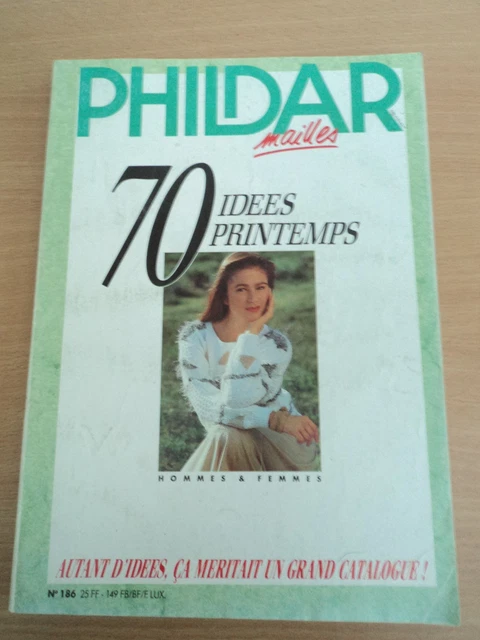 Catalogue Ancien Phildar Laine Tricot N°140 – 1986, Bon état