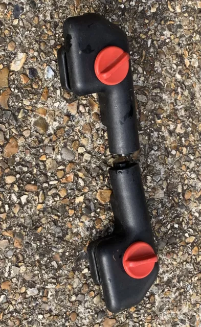 Lascal Buggy Board Mini Maxi Right And Left Clamp Connectors Red