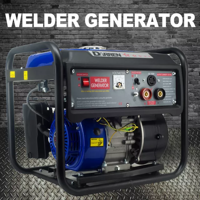 Generatore di corrente 4 tempi 1000 W generatore di energia generatore 160 A MMA saldatrici