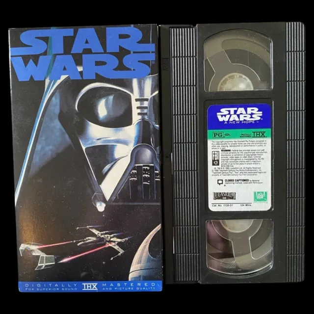 Star Wars: A New Hope- VHS Movie. 1995. Free Shipping!