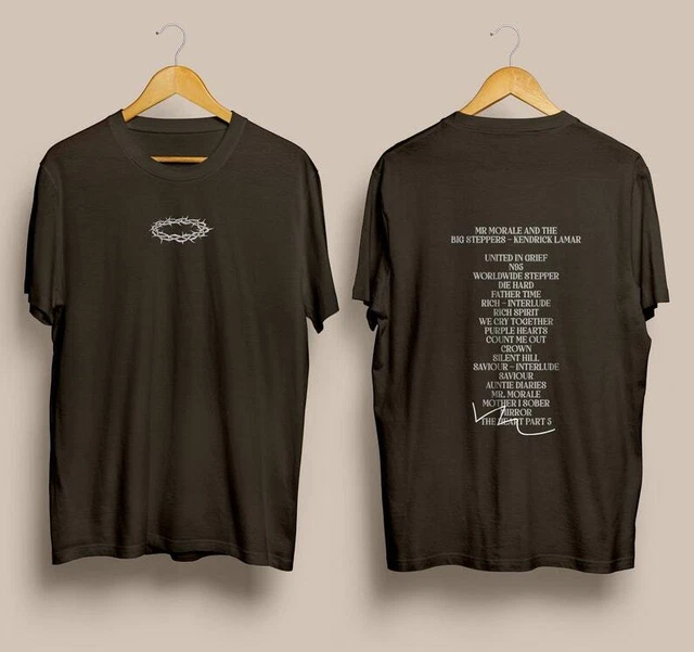 Vintage Styles Kendrick Lamar Mr. Morale and The Big Stepp - Black Unisex Shirt Vintage Styles Kendrick Lamar Mr. Morale and The Big Stepp - Black Unisex Shirt