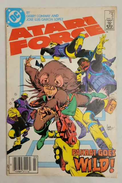 ATARI FORCE #3 1984 DC Comics FN/VF (7.0)
