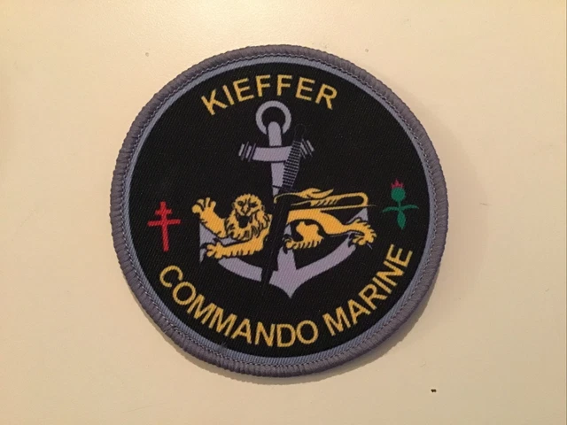 écusson militaire collection insigne tissu commandos marine - Insignes
