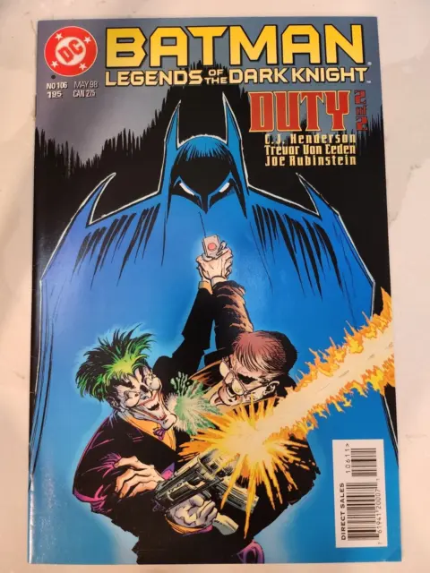 BATMAN: LEGENDS of the DARK KNIGHT #106 (1998 DC COMICS) JOKER COVER