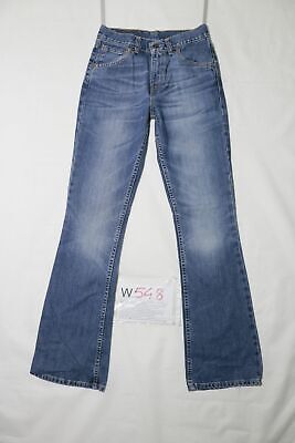 Cavalli levi's 525 jeans levis donna a zampa elasticizzati vita alta bootcut w28 w29 w30 