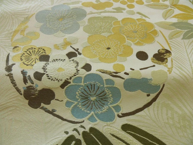 Kravet Coutour Imperial Kimono Silk Lampas Porcelain Ivory Bty Msrp$270/Yd